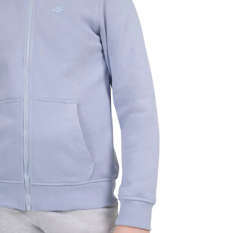 Girls’ Hoodie 4F F2765 light blue 4FJWAW26TSWSF2765 34S