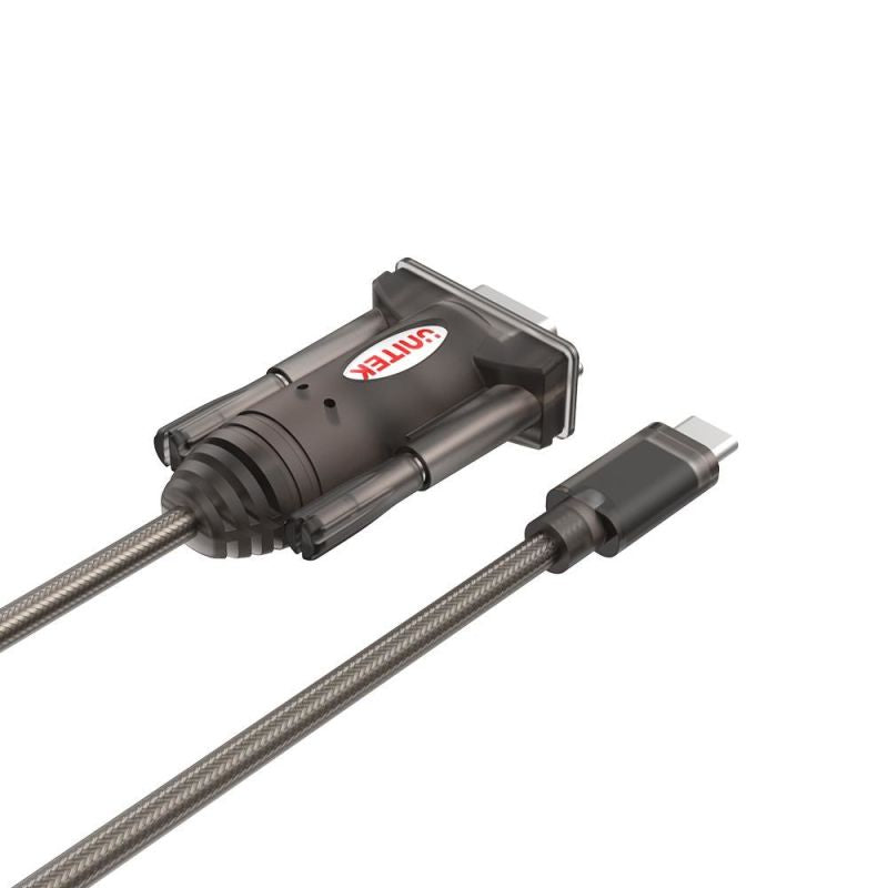 UNITEK ADAPTER USB-C - 1X RS-232, Y-1105K Kable i adaptery/Adaptery, przejściówki Your Sports Performance