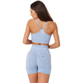 Carpatree Allure Women's Blue Sports Shorts - CP-ASS-BB Odzież/Odzież koszykarska/Bielizna koszykarska Your Sports Performance