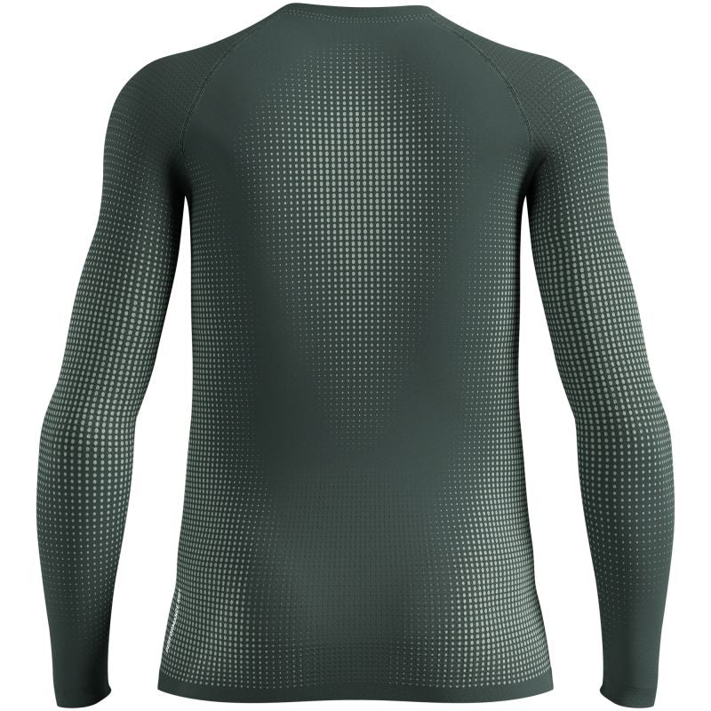 Long-sleeve thermal underwear Odlo BL TOP crew neck l/s PERFORMANCE WARM green