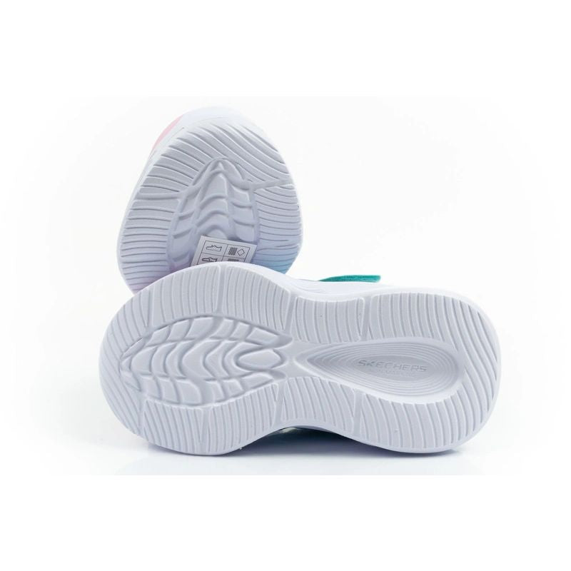 Skechers Color Breeze LED Children's Sports Shoes for Girls Turquoise Skechers