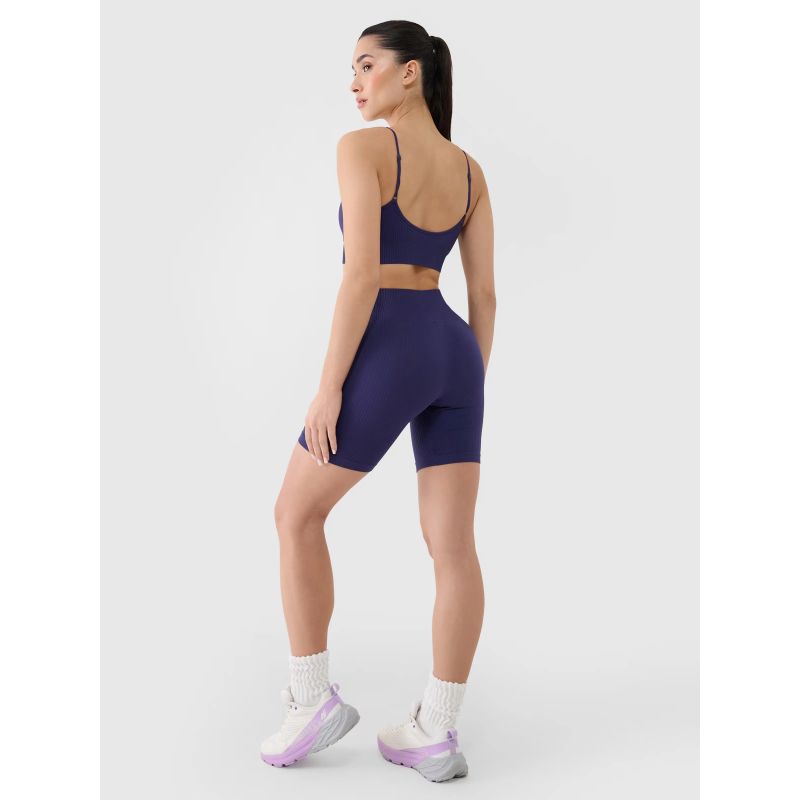 Women's seamless training cycling leggings 4F 4FWSS25TFSTF014-30S *Kategoria tymczasowa Your Sports Performance