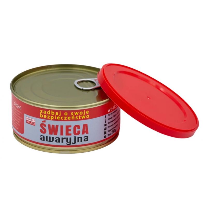 HASKE Pro Emergency Survival Candle 280g, 48h Import z Action/Survival/Światła chemiczne Your Sports Performance