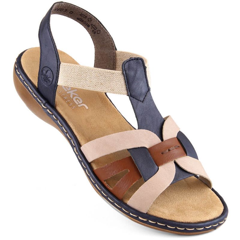 Comfortable Rieker W RKR662 multicolor sandals Footwear/Lifestyle/Rieker Your Sports Performance