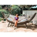 GARDEN HAMMOCK FOR 1 PERSON 200x100CM WITH SPREADER 1052182 Home and Garden/Garden Your Sports Performance