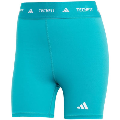adidas Techfit Turquoise Women's Shorts JW7561 In preparation Adidas