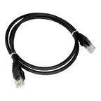 ALANTEC PATCH-CORD U/UTP CAT.6 PVC 0.5M BLACK Kable, gniazda i wtyki/Patchcable Your Sports Performance