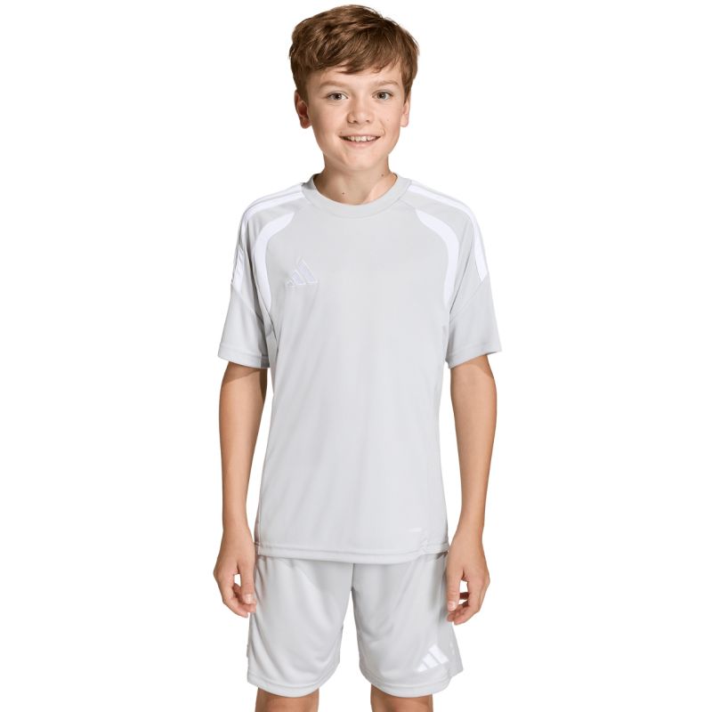 adidas Tiro 26 League Jersey Kids’ Shirt, Light Grey, KB1324