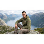 Men’s fleece jacket Geographical Norway TUGOOD KAKI DB MEN 233 (WZ3332H/GN-KAKI)