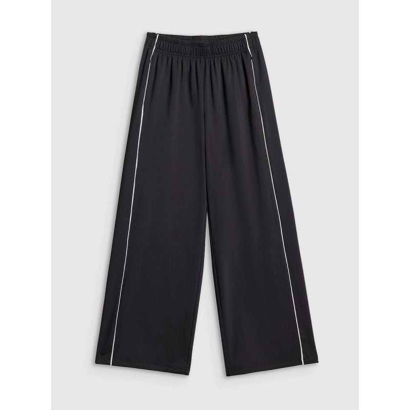 Women's quick-drying wide-leg trousers 4F 4FRSS26TTROF1966-20S 4f