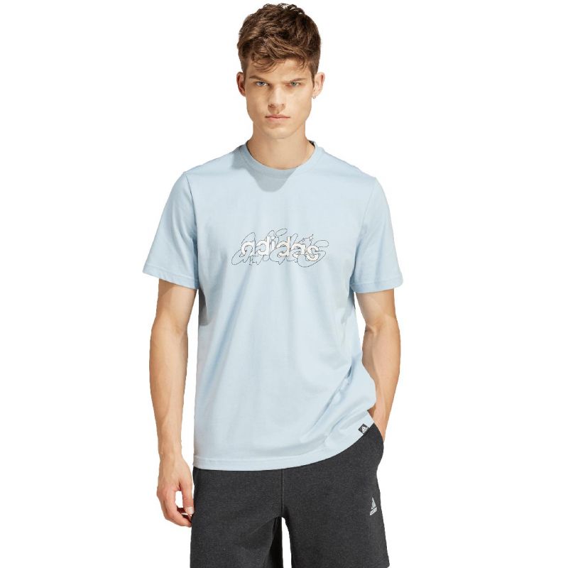 adidas Illustrated Linear Graphic M IS2867 T-shirt Clothing/Lifestyle/T-shirts Adidas