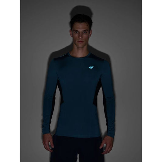 Men's quick-drying running longsleeve 4F 4FWAW24TFLOM252-40S *Kategoria tymczasowa Your Sports Performance