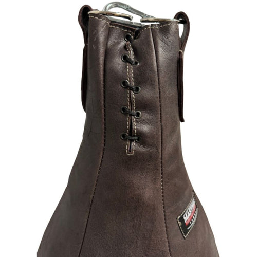 Leather boxing bag CLASSIC GRS-CLASSIC-1d large 75 cm x 40 cm full NO1 chocolate In preparation Your Sports Performance