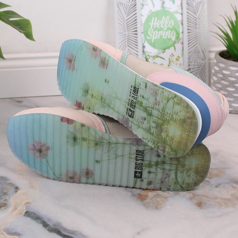 Big Star W INT1851 leather sneakers, multicolor Footwear/Lifestyle/Big Star Your Sports Performance