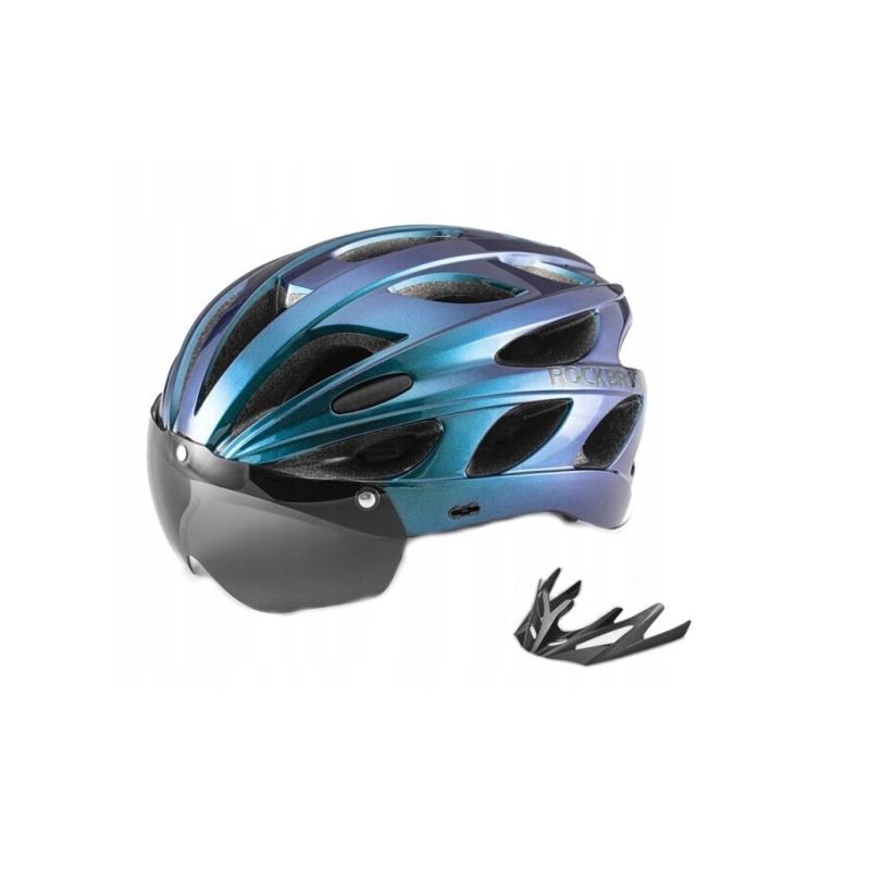 Rockbros TT-16-CB bike helmet purple (58-61cm) Rockbros/Odzież Rowerowa/Kaski Your Sports Performance