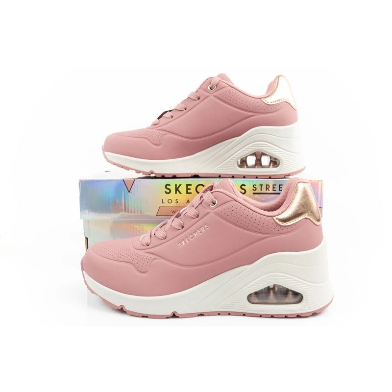 Skechers Uno Wedge-Hi Steps women's sneakers sports fashion shoes In preparation Your Sports Performance