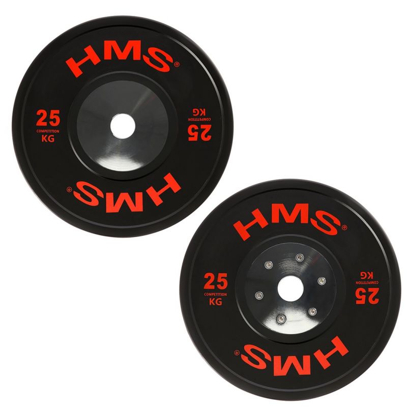 BTBR Set Olympic Bumper Plates - 2x (10kg, 15kg, 20kg, 25kg) HMS BTBR SET In preparation Your Sports Performance