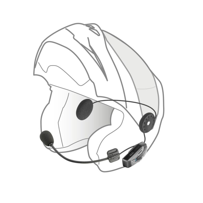 INTERPHONE U-COM 6R motorcycle intercom, set for 2 helmets In preparation Your Sports Performance