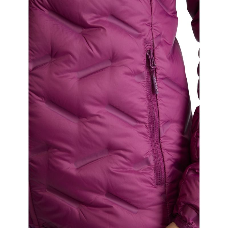 Viking Aspen Lady women's hooded down jacket, purple, insulated (750/23/8818/46) In preparation Your Sports Performance