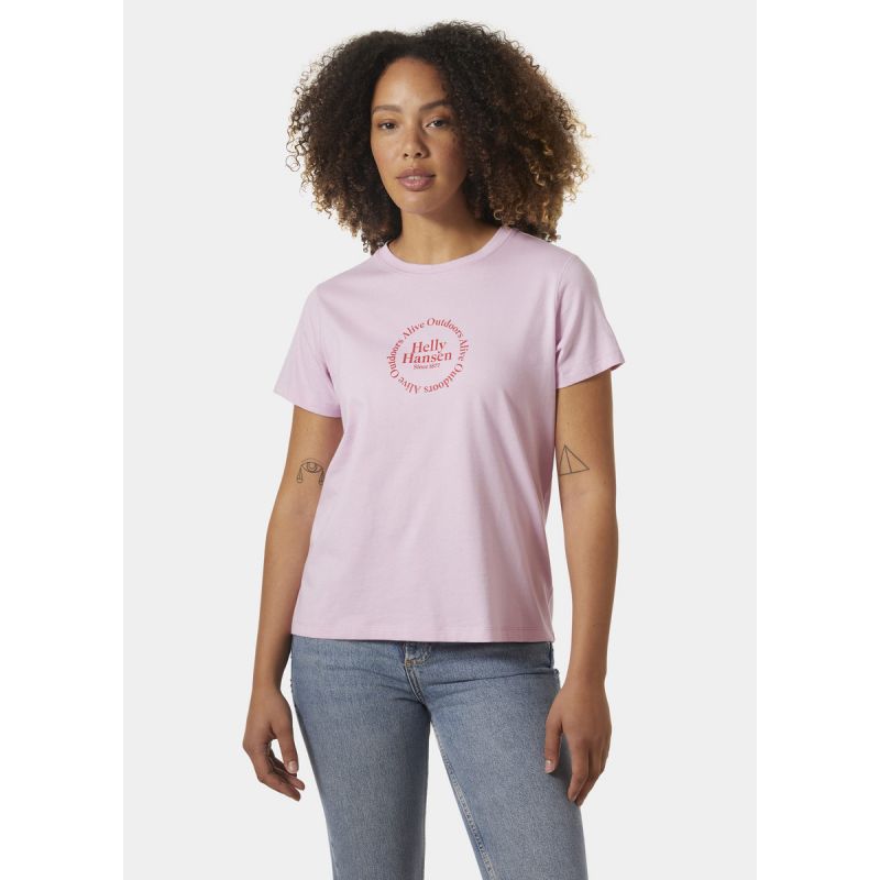 Helly Hansen Core Graphic T-shirt W 54080 052 Clothing/Lifestyle/T-shirts/Helly Hansen Your Sports Performance