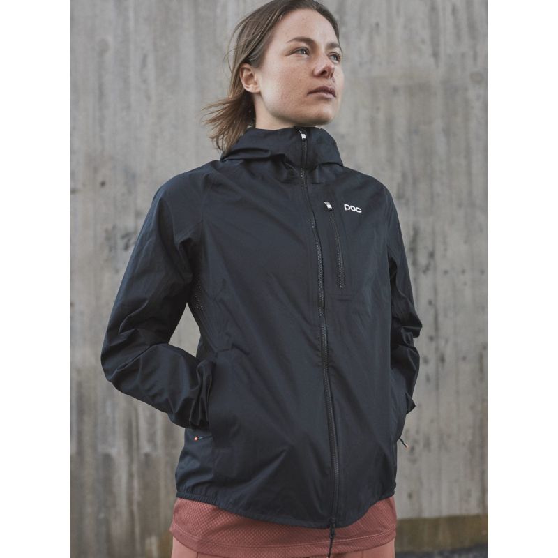 POC W'S Motion Rain Jacket Black