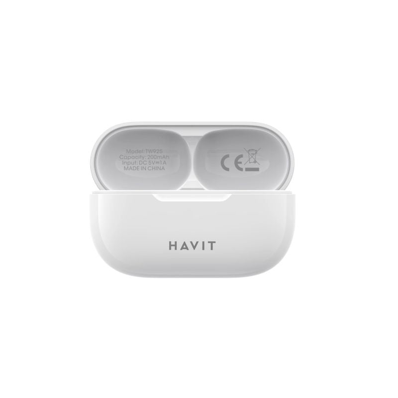 Havit TW925 Wireless TWS Headphones (White) In preparation Your Sports Performance
