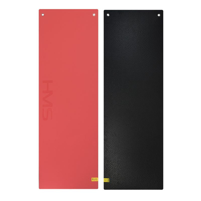 Club fitness mat with holes HMS Premium MFK03 Red-Black Accessories/Training equipment Your Sports Performance