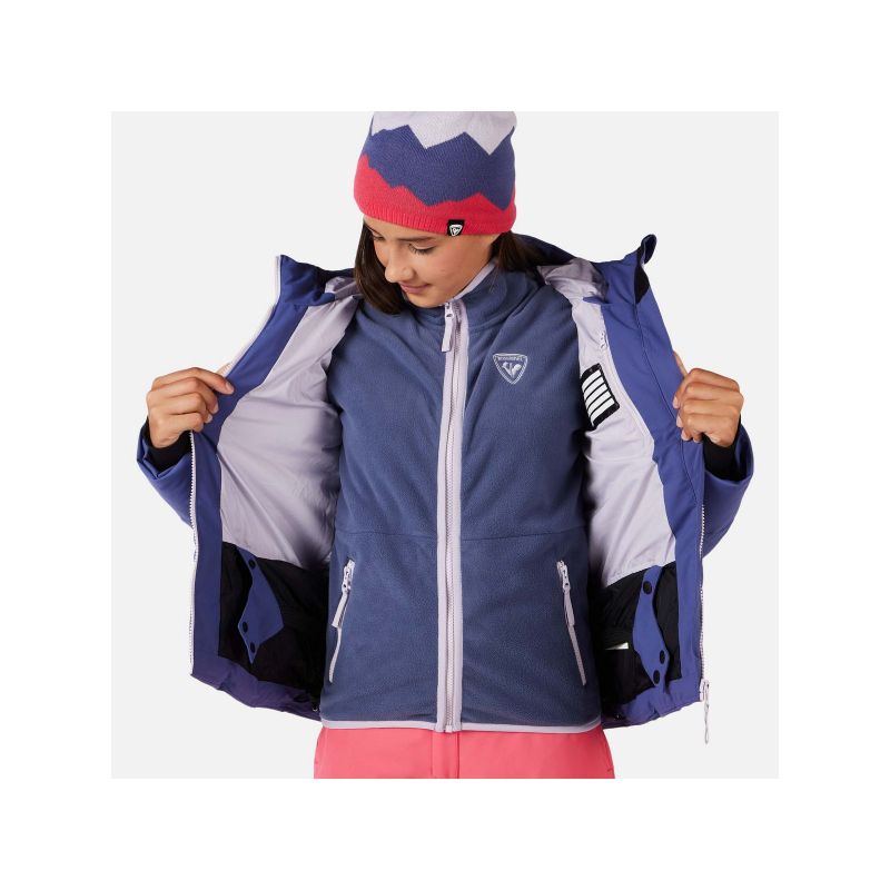 ROSSIGNOL Girl Staci Jkt Blue Children's Ski Jacket