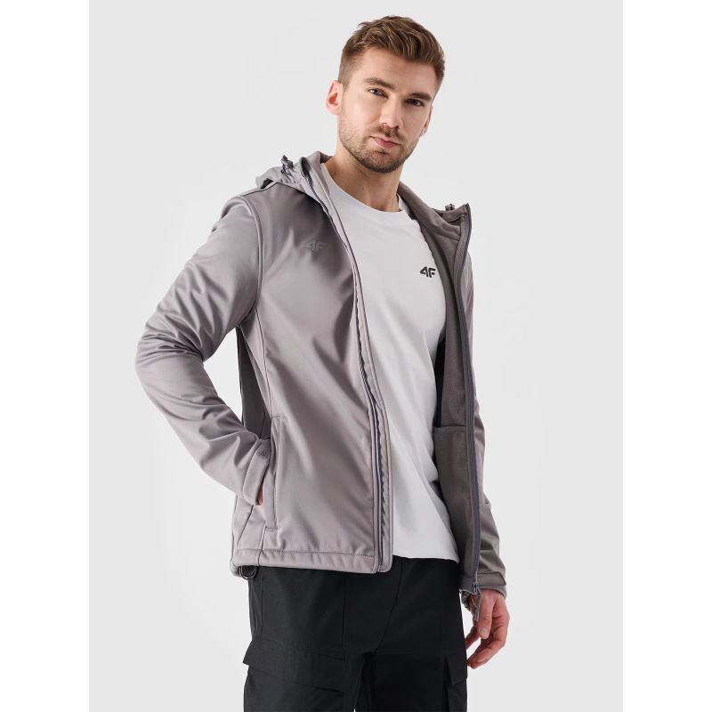 Men's 4F softshell jacket with 5,000 windproof membrane NOSH4SFM001B-25S *Kategoria tymczasowa Your Sports Performance