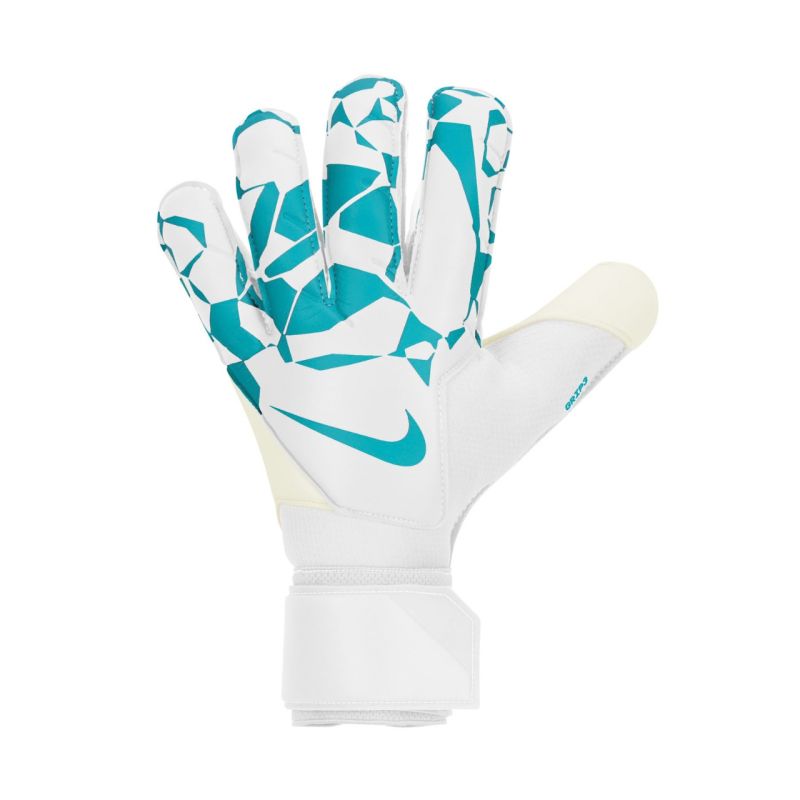 Nike Grip3 White-Blue Goalkeeper Gloves HQ0256 100