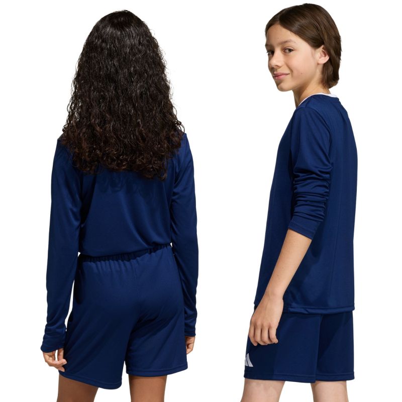 adidas Entrada 26 Long Sleeve Jersey Navy Blue KF5877