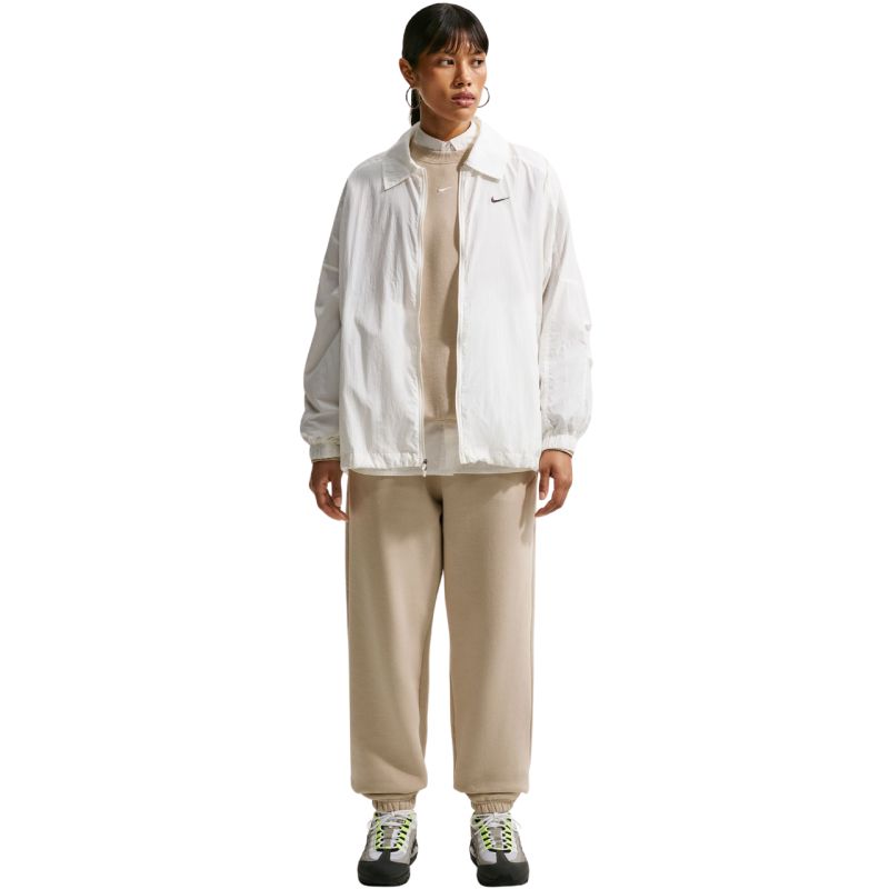 Women's Nike Studio Fleece Cream Sweatshirt IM8082 236