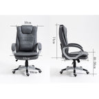 Activejet Heated Massage Office Chair YK7304 Gray Fotele/Fotele biurowe Your Sports Performance