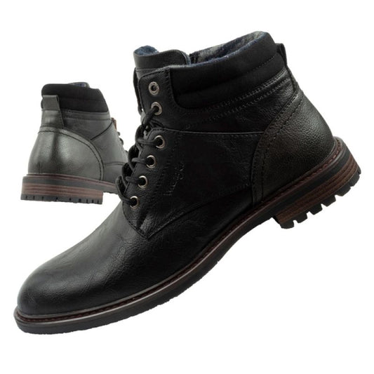 Wrangler George men's shoes Chelsea boots elegant fashionable black In preparation Your Sports Performance