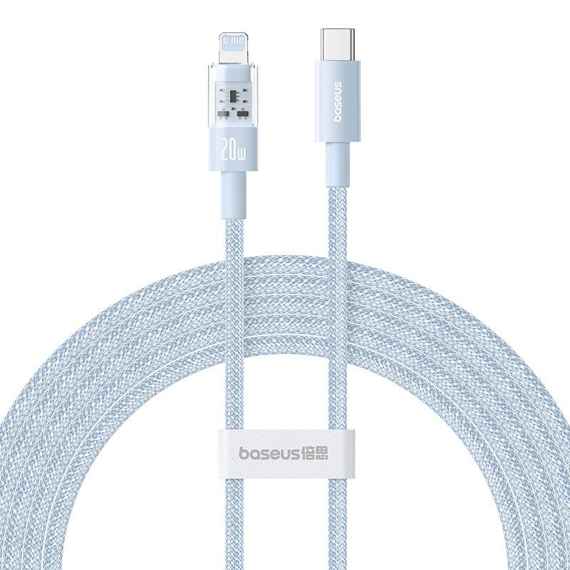 Baseus Gem USB C-IP Cable 20W 2m (Blue) In preparation Your Sports Performance