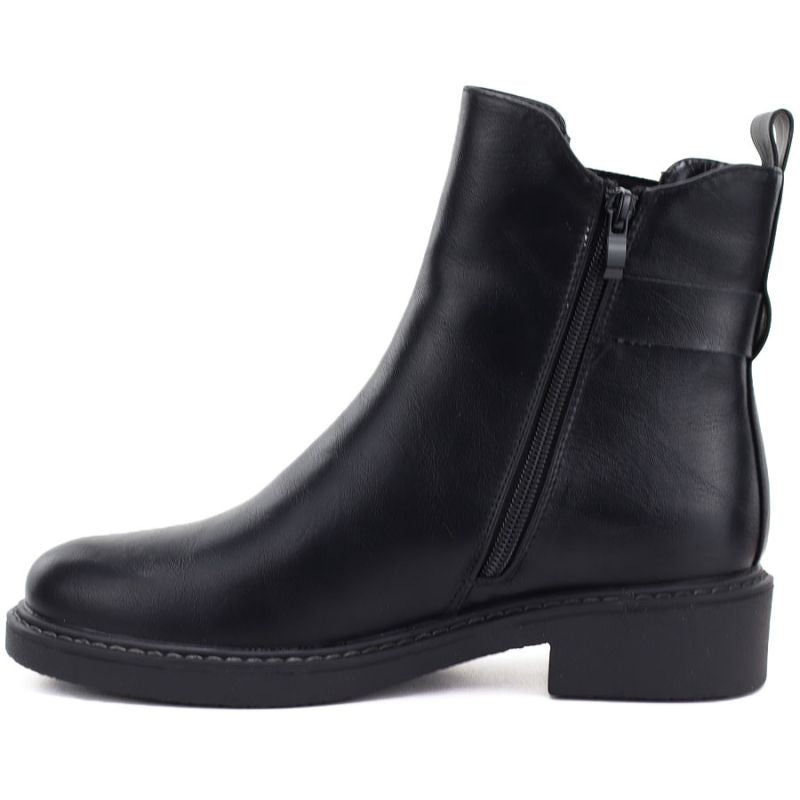 Women's ankle boots, insulated, black, M.Daszyński SA252-7