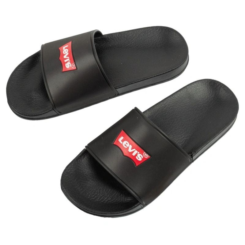 Levi's women's sports slippers comfortable fashionable black shoes Levis