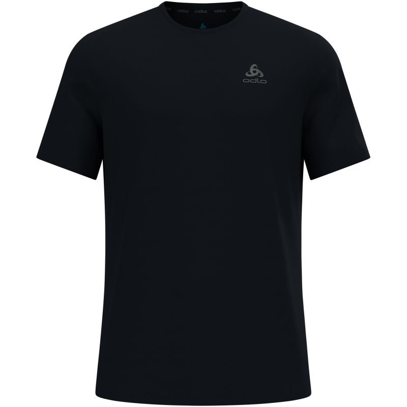 Odlo ESSENTIAL FLYER Men's Short-Sleeve Crew-Neck T-Shirt, Black