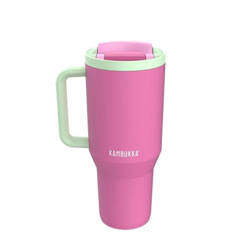 Kambukka Rio Tumbler 950ml Thermal Mug with Straw, Bubblegum Mint AGD - Produkty/Termosy i kubki termiczne Your Sports Performance