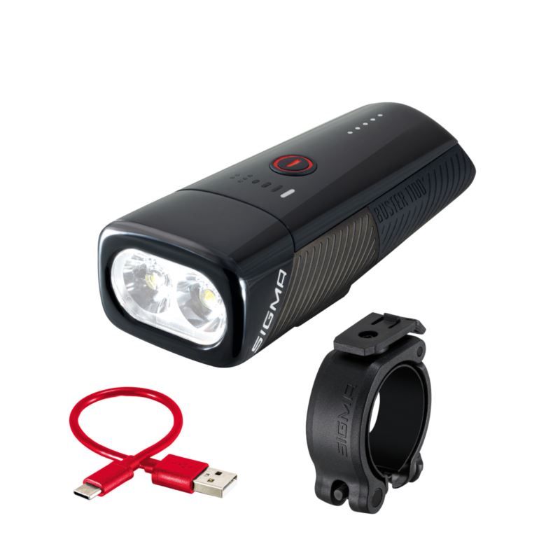 Sigma BUSTER 1100 FL front light black Sigma/Lampka Przednia Your Sports Performance