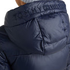 TOMMY HILFIGER WOMEN'S PADDED LOGO COAT In preparation Your Sports Performance