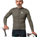 Rockbros 15220003004 ROAD TO SKY men's cycling jersey long sleeve L - green Rockbros