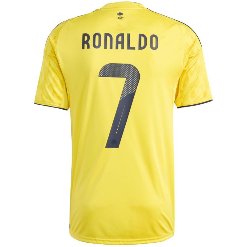 adidas Men's Al Nassr FC 2025/2026 Home Jersey Yellow JN7982