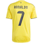 adidas Men's Al Nassr FC 2025/2026 Home Jersey Yellow JN7982