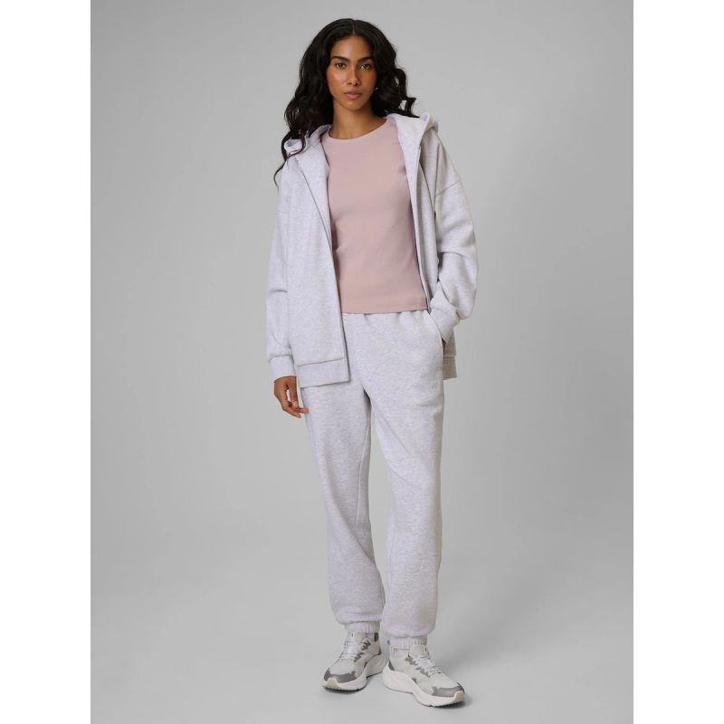 Women's slim ribbed T-shirt 4F 4FRSS26TTSHF3629-56S 4f