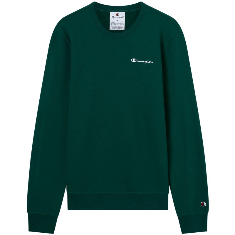 Champion Crewneck Sweatshirt Men's Green 221792 GS584 In preparation Your Sports Performance
