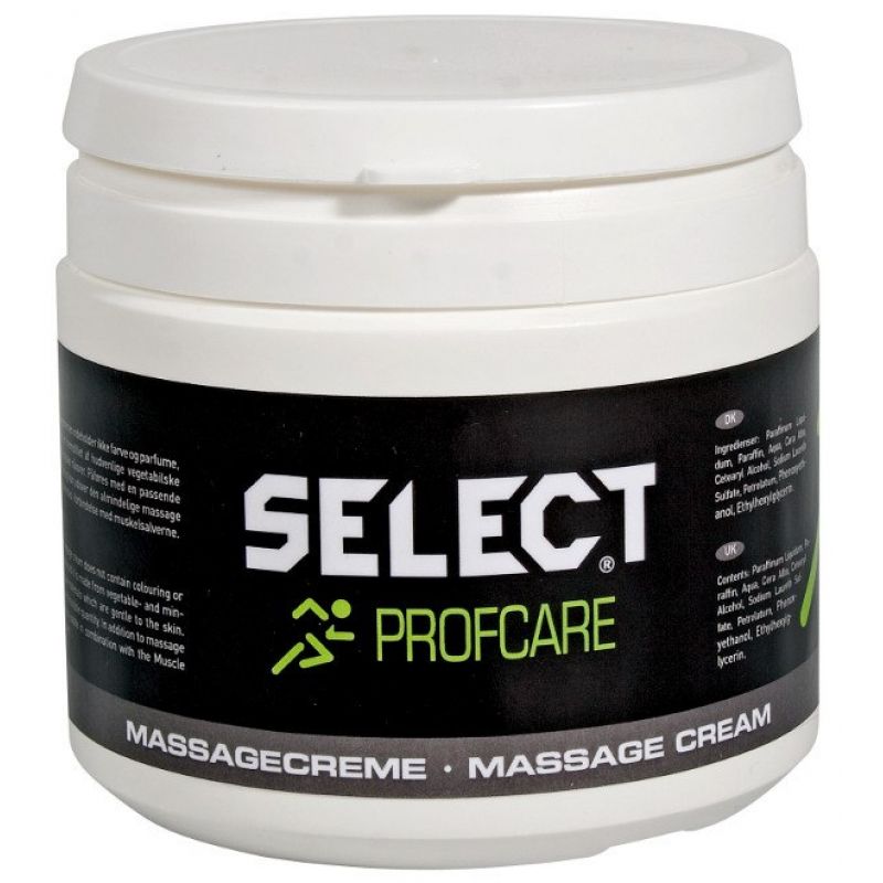 SELECT MASSAGE CREAM 500ML In preparation Your Sports Performance
