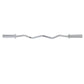 Olympic bar 120cm with clamps lock jaw blac GOL160
