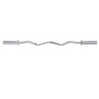 Olympic bar 120cm with clamps lock jaw blac GOL160