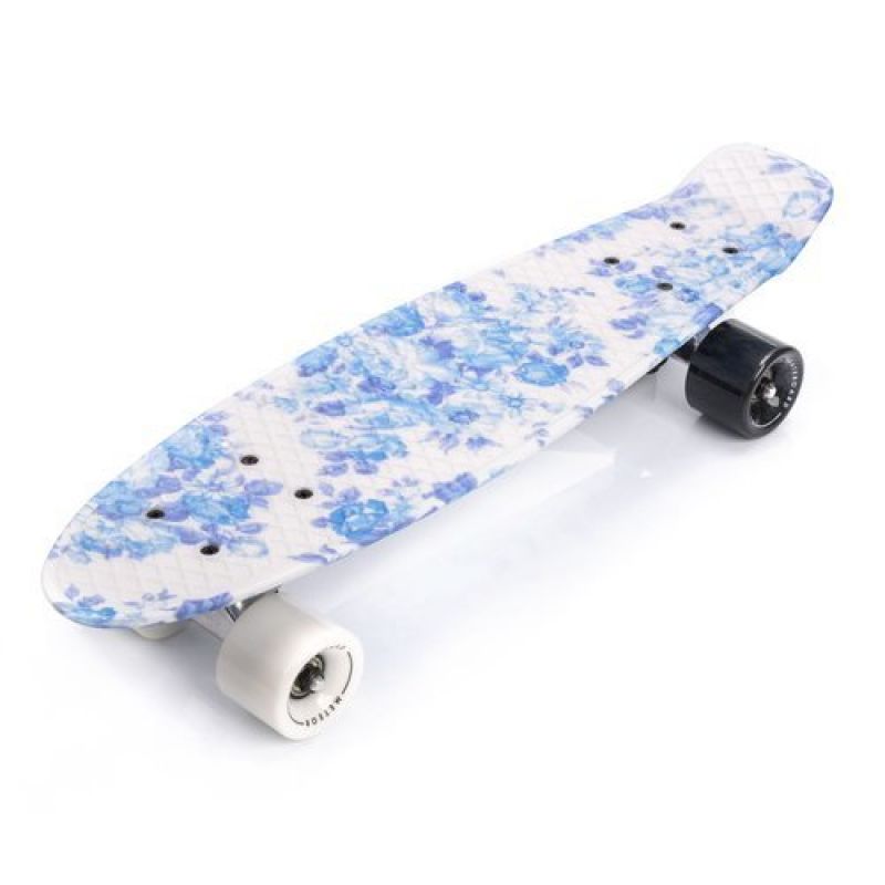 Meteor Flowers White 22608 skateboard Your Sports Performance